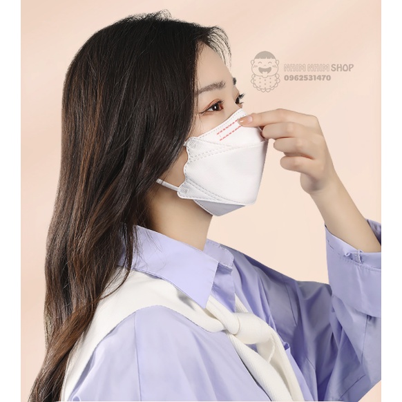 Khẩu trang chống bụi KF94 KN95 thoáng khí phong cách hàn quốc- Hàng có sẵn