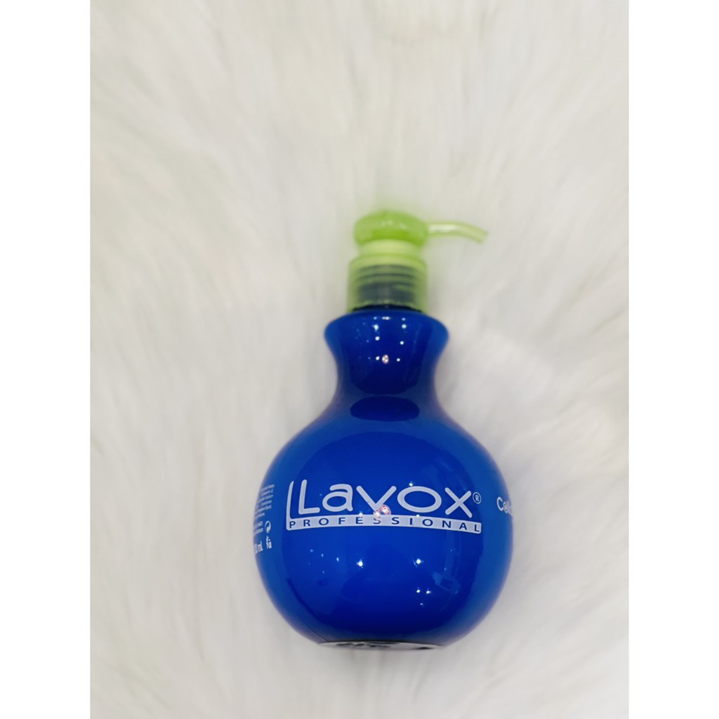Wax dây tạo nếp tóc chuyên nghiệp thương hiệu LAVOX COLLAGEN 300ml (màu xanh) –Tạo nét tăng sống bồng bềnh
