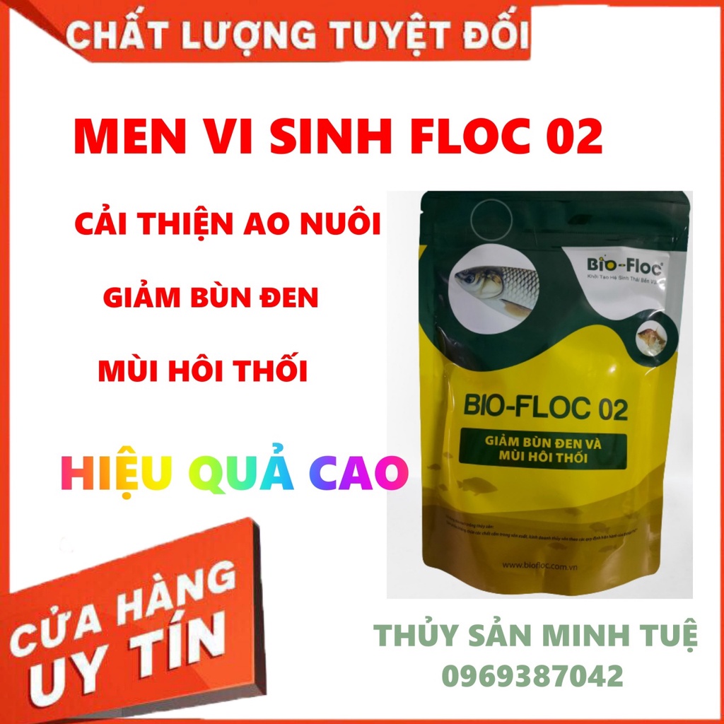 Men vi sinh đáy Bio-Floc 02 - Thuốc Thủy Sản Minh Tuệ