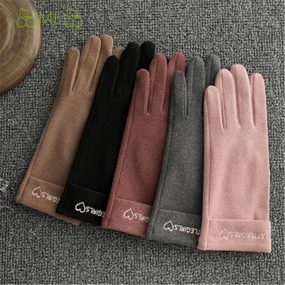 ME Fashion Women Mittens Windproof Ski Touch Screen Gloves Cycling Warmer Winter Protective Sports Full Finger/Multicolor