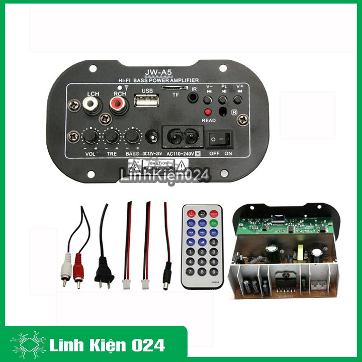 Module Loa Siêu Trầm 220VAC 12V-24VDC TDA2009 10W+10W