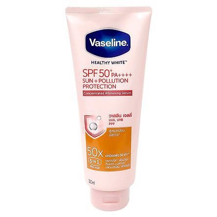 Dưỡng Thể Chống Nắng Vaseline Healthy White 50X 320ml