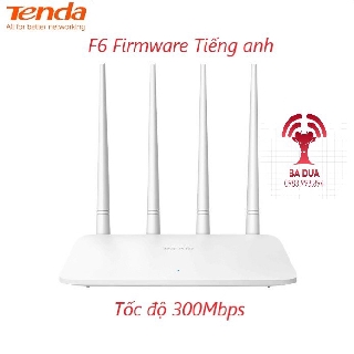 Bộ Phát Wifi Router Wifi Tenda F6 Tiếng Anh 300Mbps