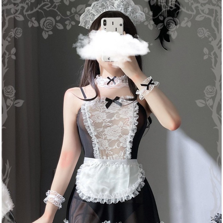 Đồ ngủ Cosplay hầu gái sexy anime maid cute  gợi cảm 7Sexy L285 | BigBuy360 - bigbuy360.vn