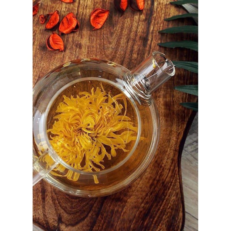 THANH NHIỆT -THƠM NGON --TRÀ HOA CÚC ĐƯỜNG PHÈN MẬT ONG (1KG 52 VIÊN) handmade | BigBuy360 - bigbuy360.vn