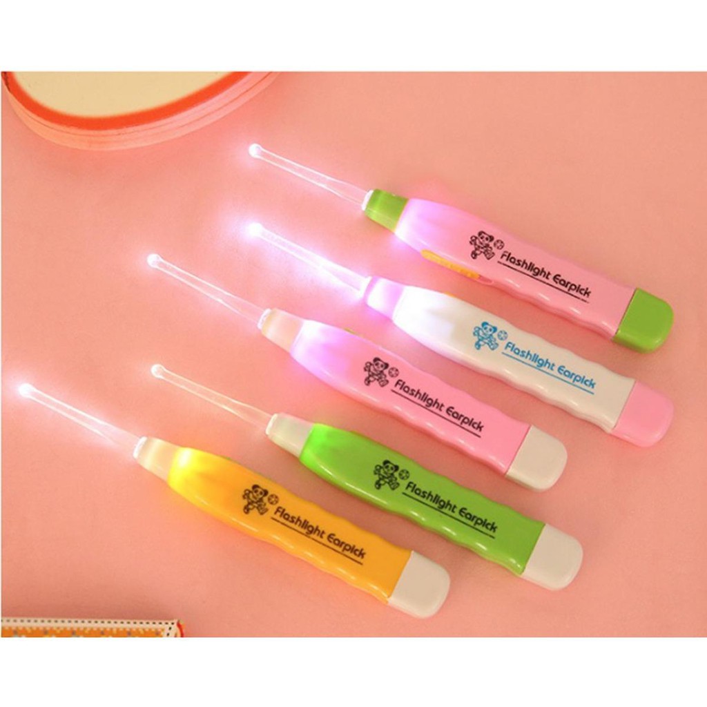Xả Hàng 1 Dụng Cụ Lấy Ráy Tai Có Đèn LED Phát Sáng