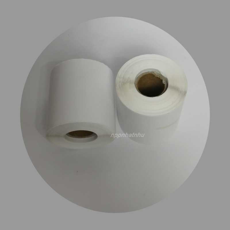 Giấy in nhiệt giá rẻ kích thước 75x100mm ( 1 cuộn có  275 Tem)
