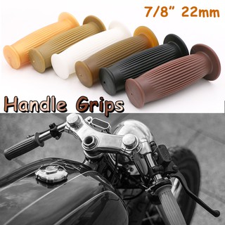 1 cặp tay nắm xe máy bằng cao su 7 / 8 " cho Harley cg125 cb400
