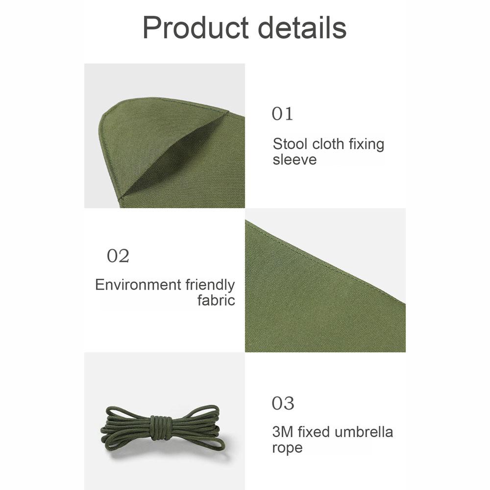 LLOYD Ghế Xếp Dã Ngoại Hình Tam Giác Chống Thấm Nước Tiện Dụng