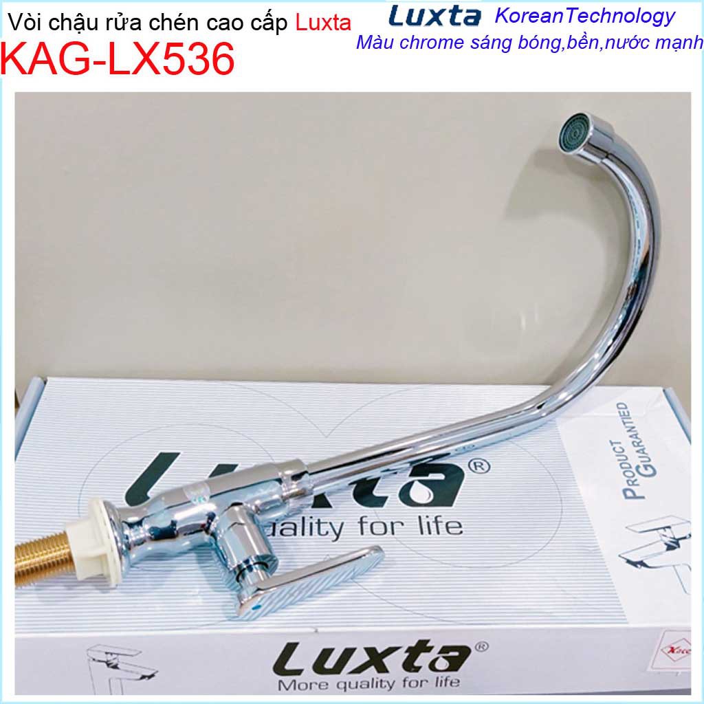 Vòi bếp lạnh Luxta, Vòi chậu rửa chén bát lạnh KAG-LX536