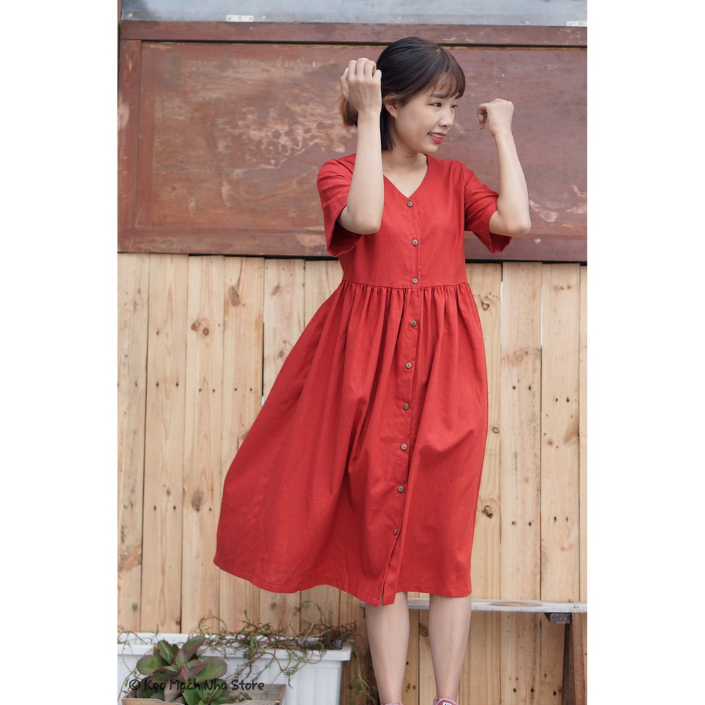 Đầm Babydoll Linen (Cupid Babydoll)