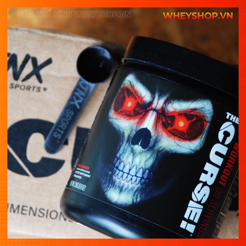 Pre Workout Tăng Sức Mạnh THE CURSE - 50 lần dùng