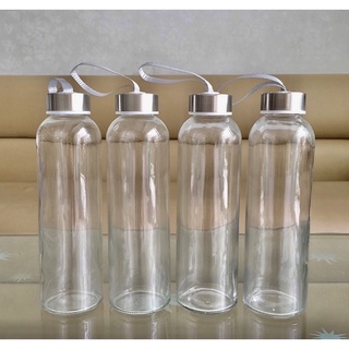 Combo 10 chai thuỷ tinh quai xách, chai thuỷ tinh nắp vặn 500ml