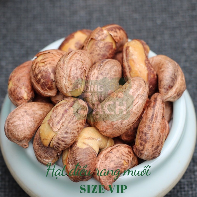 1kg Hạt Điều Rang Muối Size VIP ảnh thật