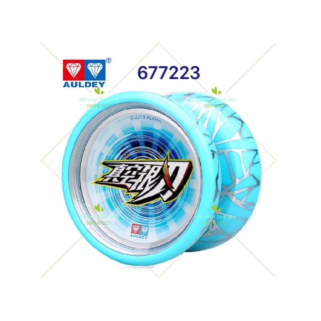 Đồ chơi yoyo 677223 - xanh lợt - tặng 2 dây yoyo