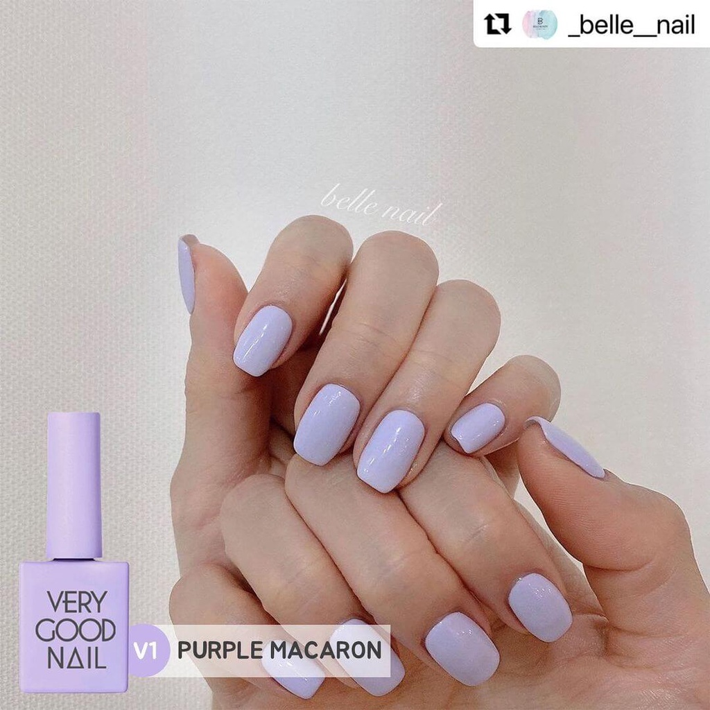 Very good Nail Sơn gel Hàn quốc Tông màu Pastel dịu nhẹ, Sơn gel chính hãng Very good nail, màu lẻ 10ml