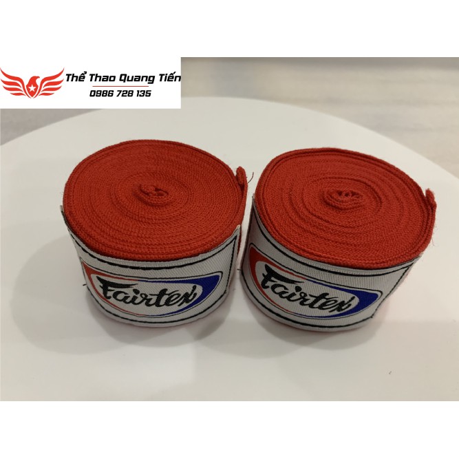 Freeship dây băng đa cuốn tay boxing Muay co dãn Fairtex nhập Thái chính hãng