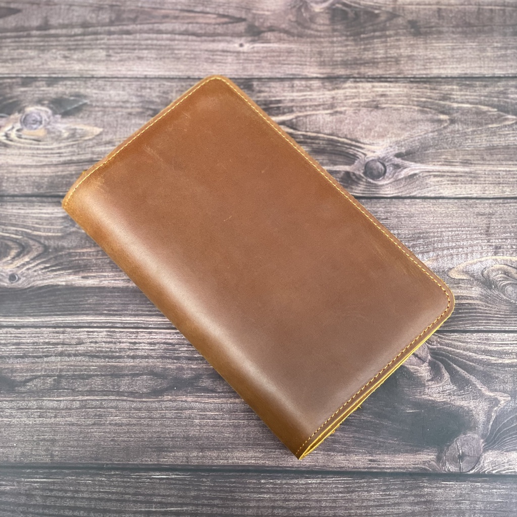 VÍ CẦM TAY DA SÁP 2 NGĂN KHÓA KÉO VD72