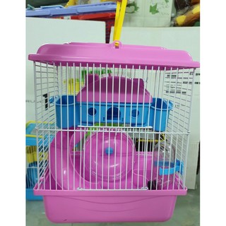 Lồng hamster cổ điển (23x17x25cm) (có clip ráp nhà)