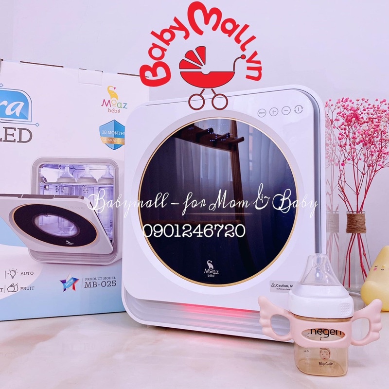 Máy tiệt trùng sấy khô UV-C Moazbebe MB025