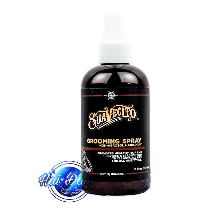 [CHÍNH HÃNG USA] Xịt tạo phồng Suavecito Grooming Spray 237ml - CHÍNH HÃNG USA