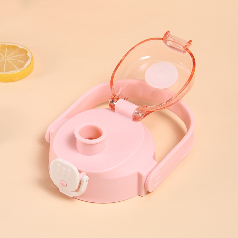 Bình giữ nhiệt cute inox 304 1000ML Daisy Decor bình nước cho bé - có dây đeo và sticker 2D