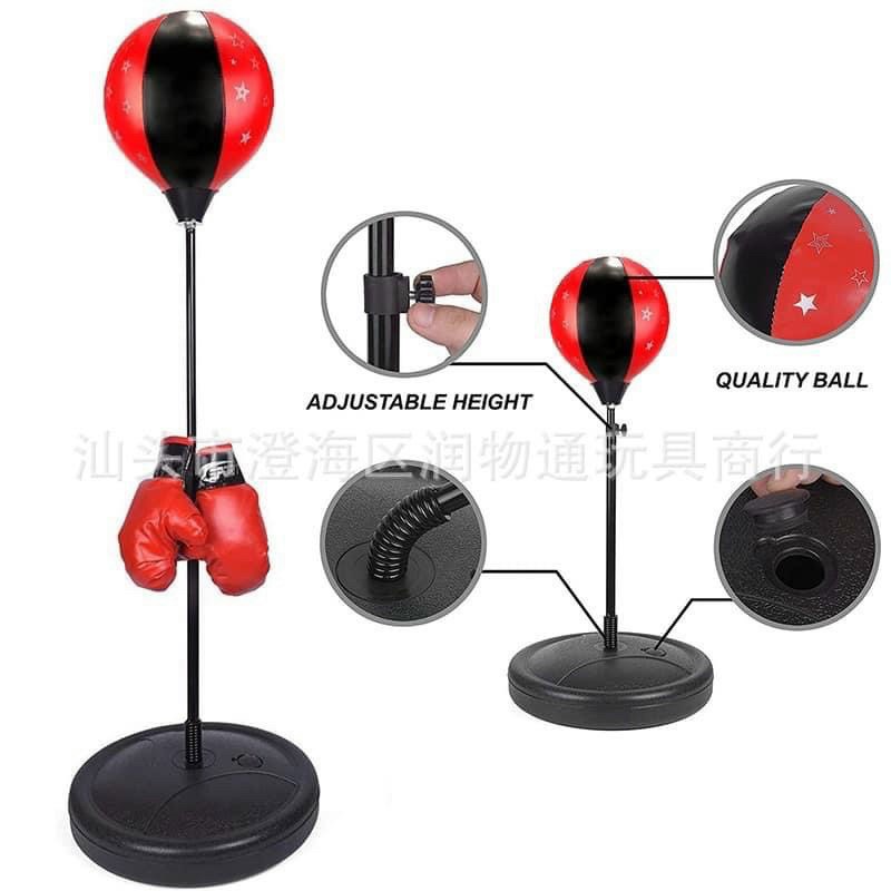 BỘ ĐỒ CHƠI THỂ THAO ĐẤM BỐC BOXING CHO TRẺ EM