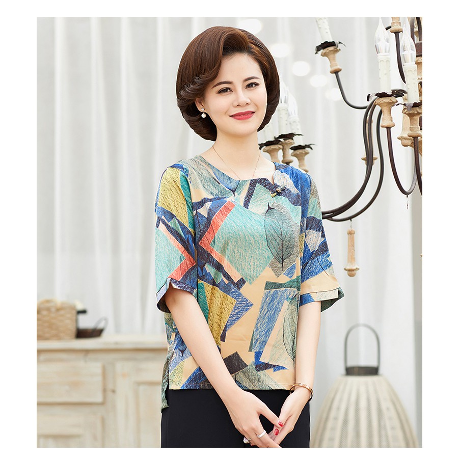 Áo nữ- Áo nữ trung niên [ Tặng kèm quần ]
