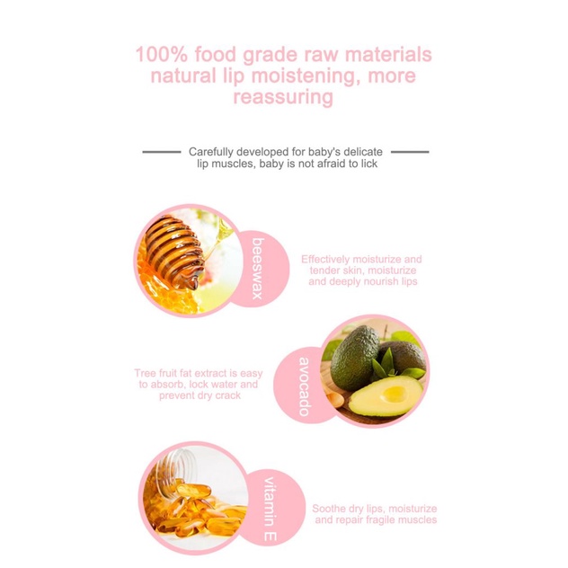 2 Son dưỡng LETITIA tạo độ ẩm môi dành cho trẻ em 3.8g