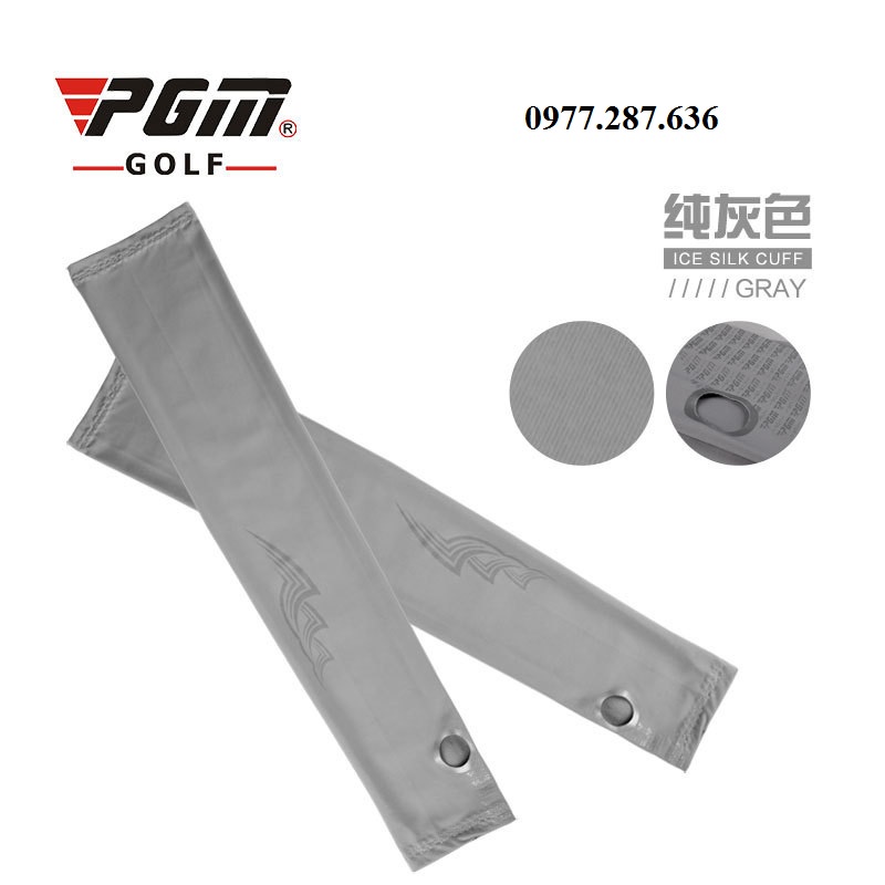 Xà cạp golf nam nữ PGM chống nắng tia UV bao ống tay xỏ ngón thoáng khí thấm hút mồ hôi cao cấp XC007