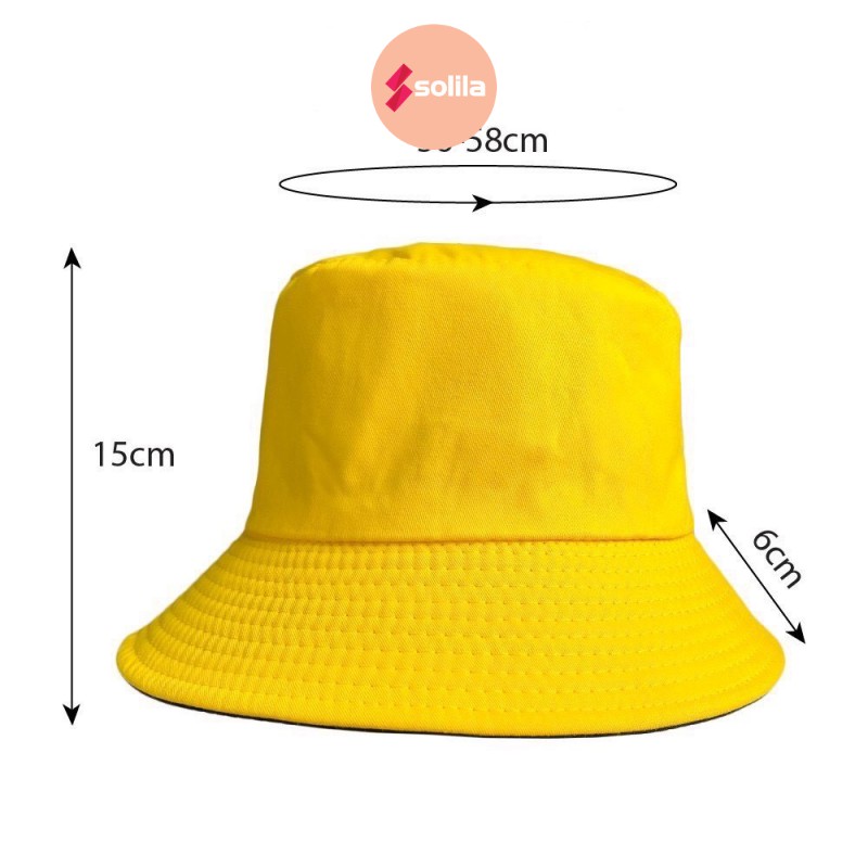 Mũ bucket nón tai bèo vành tròn 2 mặt thêu chữ NY kiểu dáng unisex [ Hàng Loại A+ ]