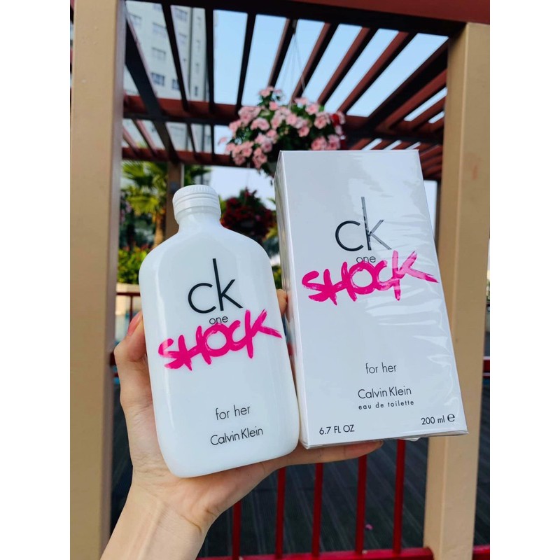 NƯỚC HOA NỮ CK ONE SHOCK EDT 200ML