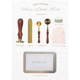 Basic Wax Seal Kit (Bộ Con Dấu)