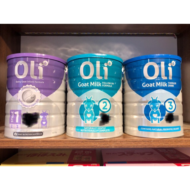 Sữa Dê OLI Úc số 1,2,3 900 gram(Mua 1t/6h giảm 20k,date 2021)