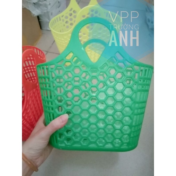 Làn nhựa đi chợ đồ chơi cho bé