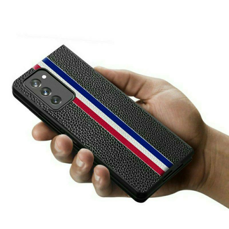 Ốp lưng da Samsung Z Fold 2, 5G LOGO New York sang trọng