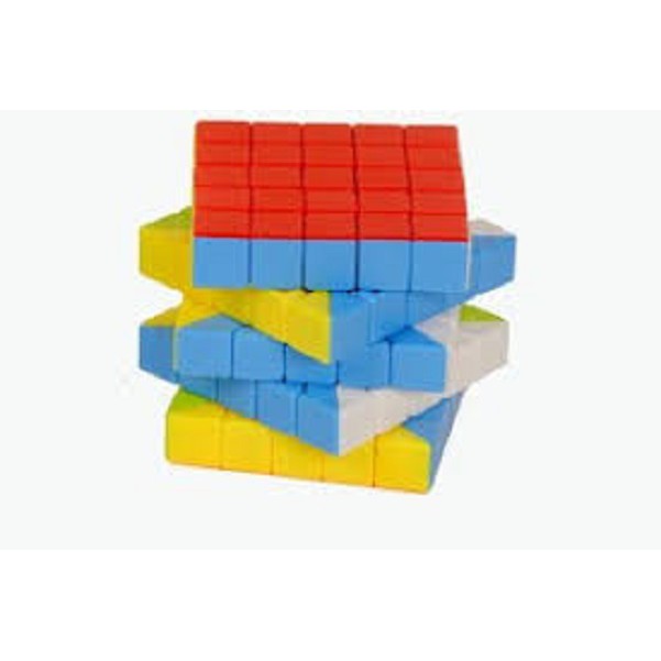 Rubik 5x5 không viền có sách hướng dẫn bẻ góc tốt ( loại trong hộp cao cấp )