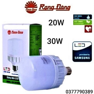 BÓNG ĐÈN LED BULB TRỤ RẠNG ĐÔNG - 30W