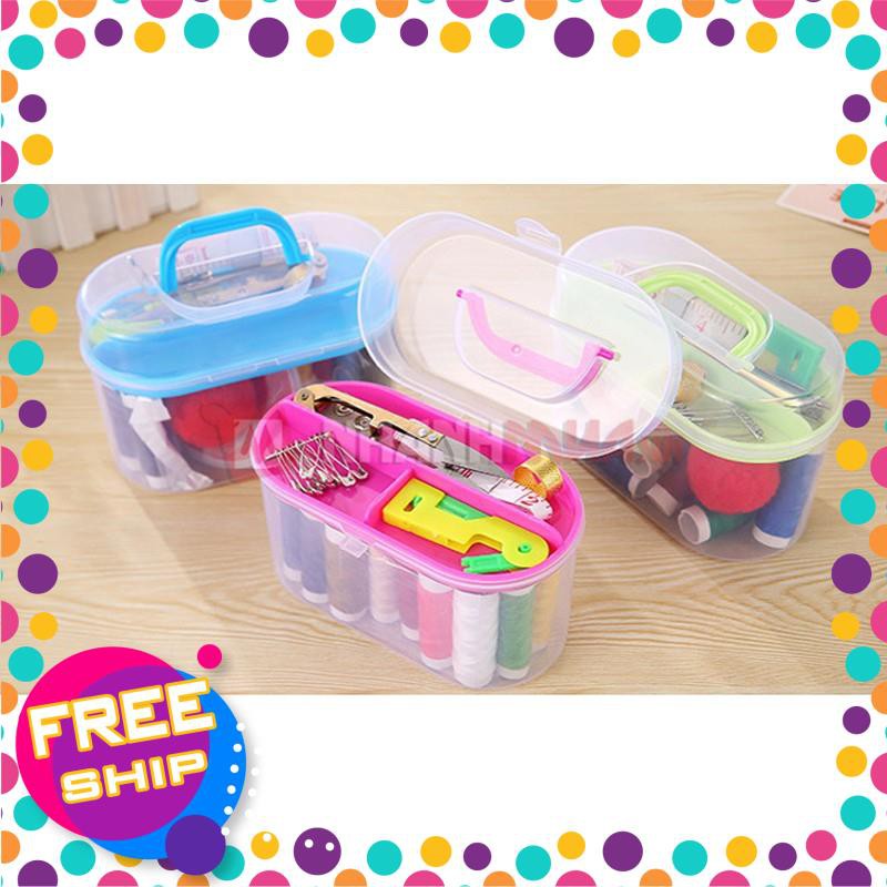 Hộp kim chỉ nhiều món đa năng cao cấp