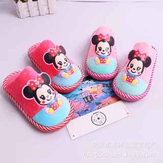DÉP BÔNG MICKEY CUTE ĐI TRONG NHÀ CHO BÉ