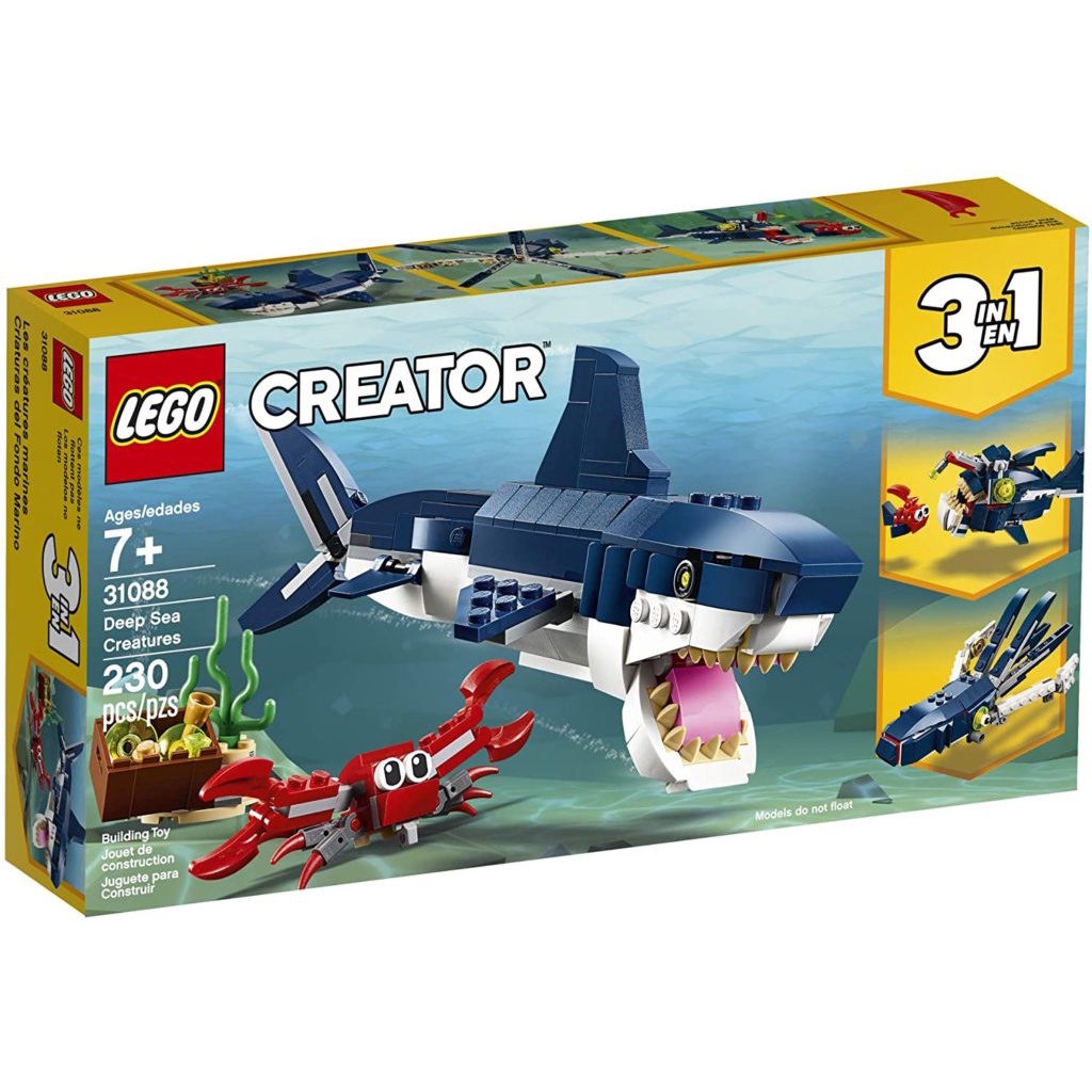 [Có sẵn] 31088 LEGO Creator 3in1 Deep Sea Creatures - Bộ xếp hình SInh vật biển