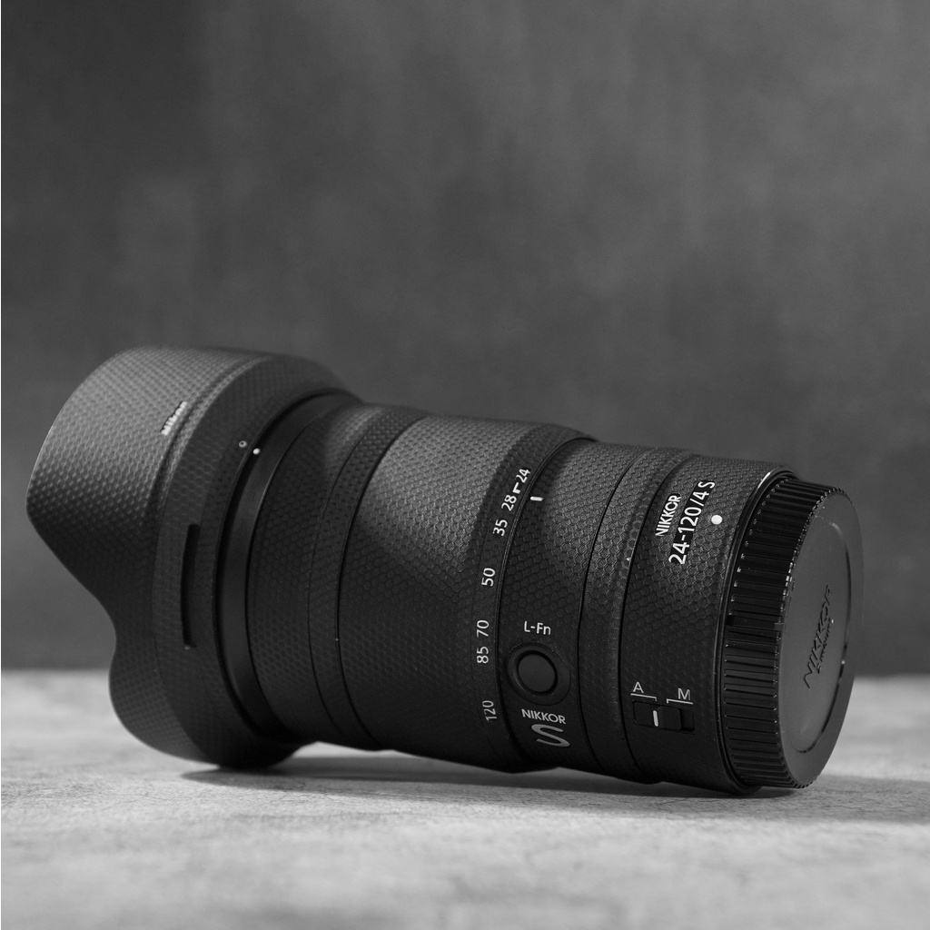 Skin 3M Cho lens Nikon Z - Skin Cắt Sẵn Theo Chi Tiết Ống Kính Chỉ Cần Lột Ra Dán