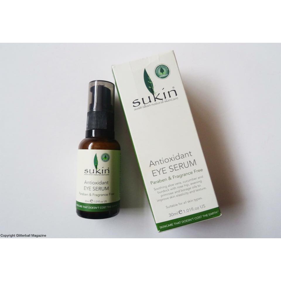 Serum Ngừa Bọng mắt nếp nhăn Vùng Mắt Sukin Antioxidant Eye Serum 30ml | BigBuy360 - bigbuy360.vn