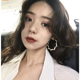 Bông tai vòng tròn đính hạt MS150