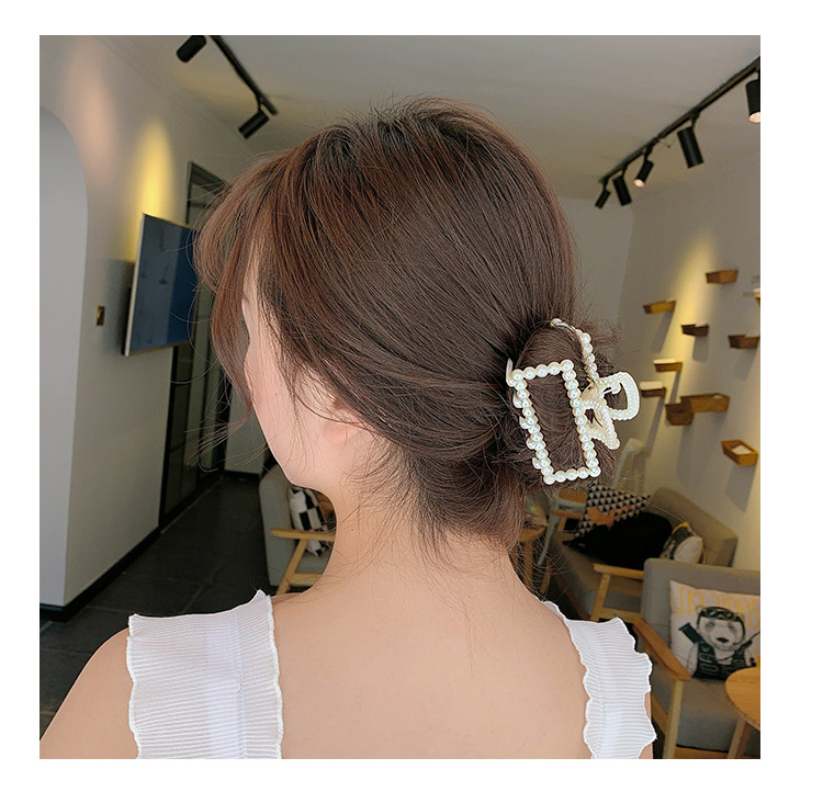 Kẹp Tóc Đính Hạt Ngọc Trai Phong Cách Hàn Quốc