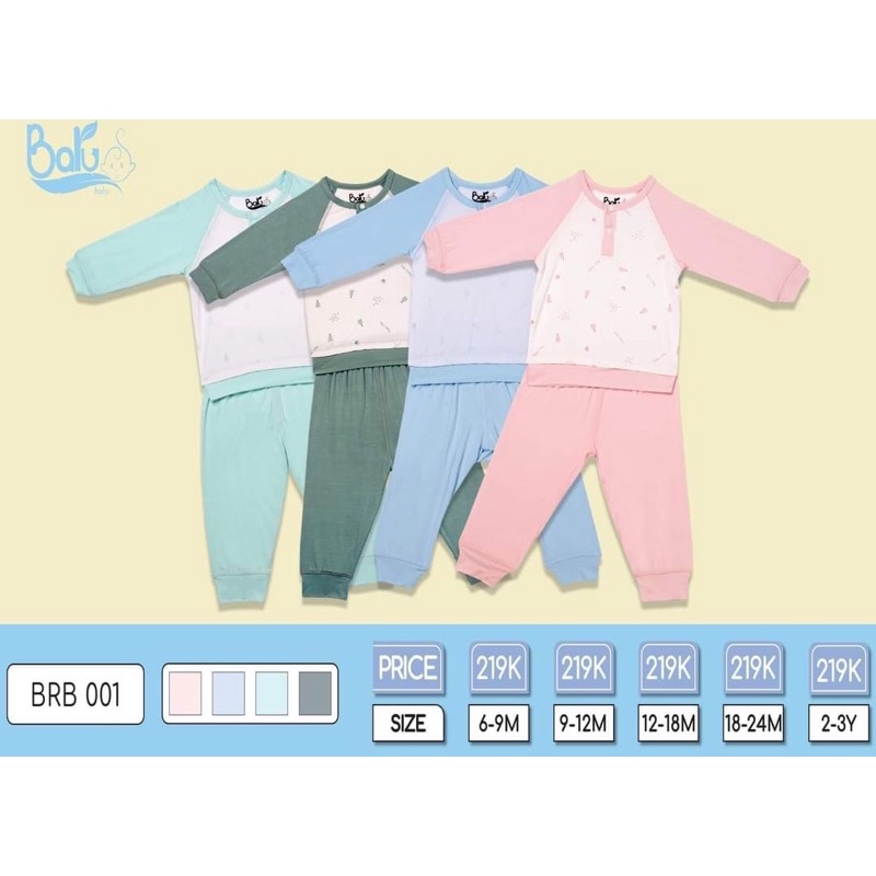 Bộ Dài Hãng Baru Cho Bé 9-16kg