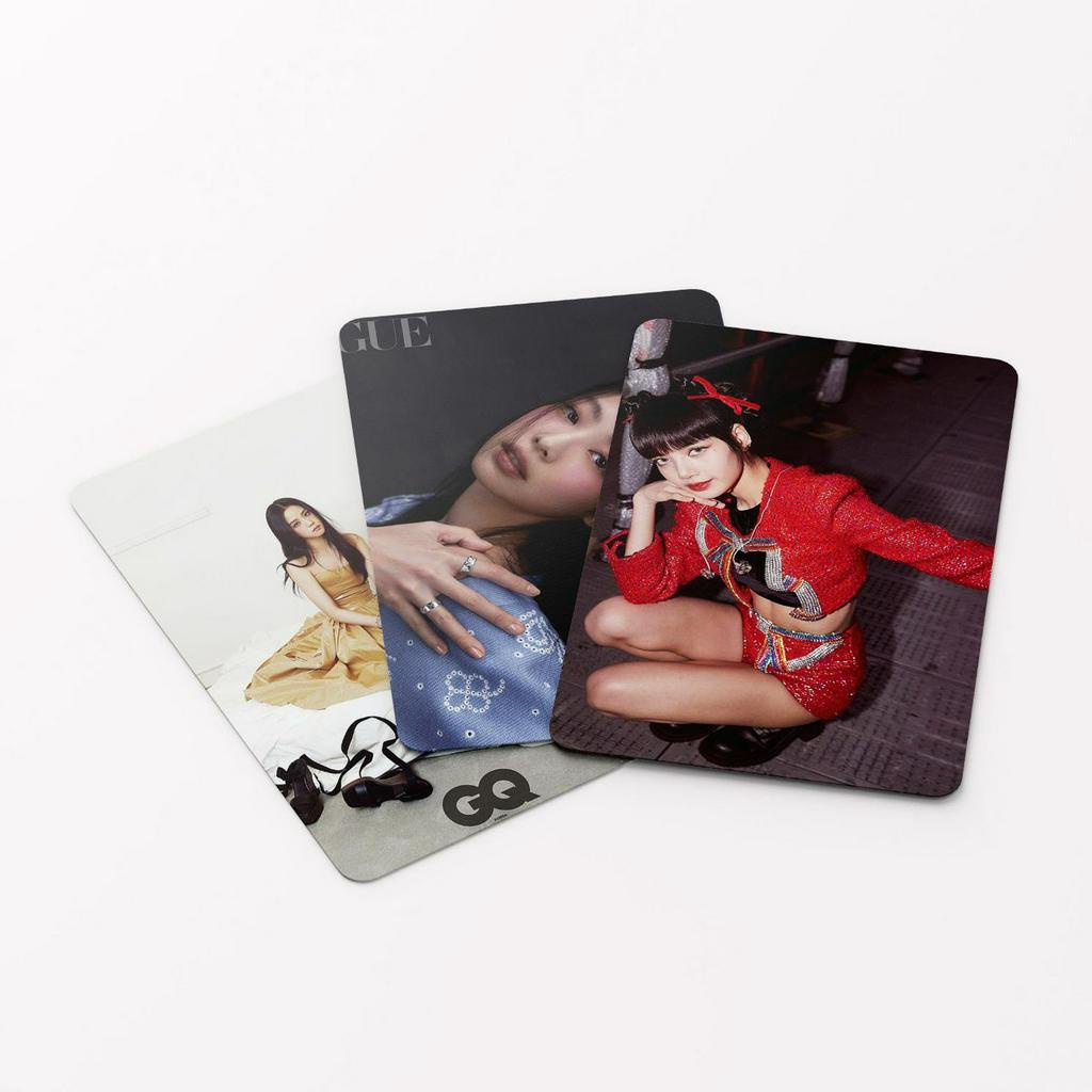 Set 55 lomo card Nguyên Nhóm Blackpink VOGUE 2023