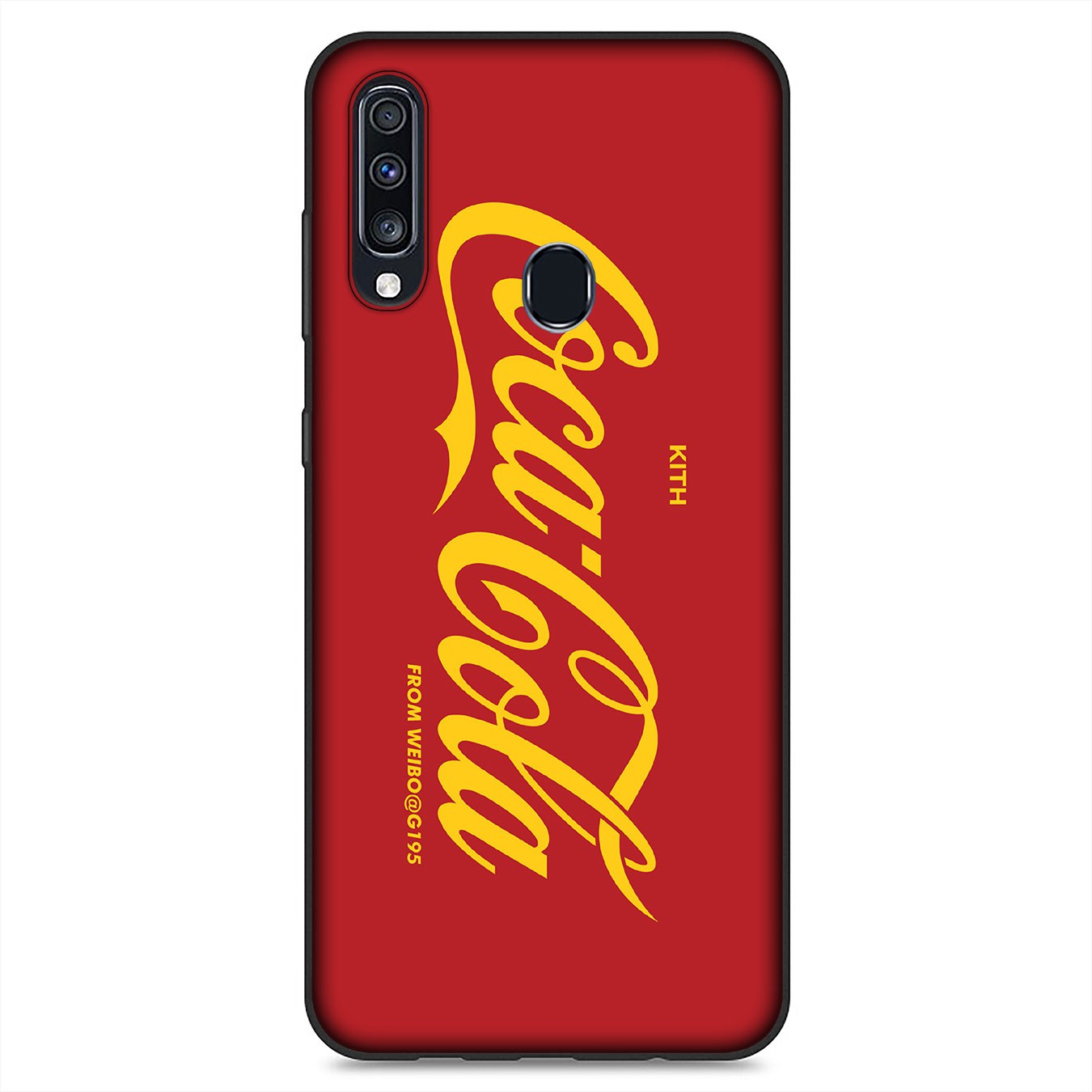 Samsung Galaxy S21 Ultra S8 Plus F62 M62 A2 A32 A52 A72 S21+ S8+ S21Plus Casing Soft Silicone Phone Case Coca Cola Coke red logo Cover