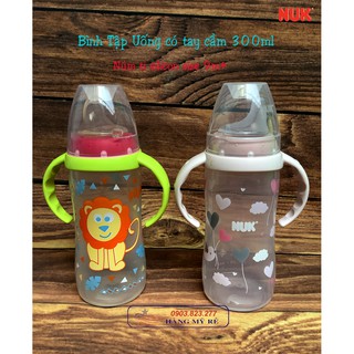Bình Sữa Cổ Rộng Tay Cầm Nuk (Hàng US)