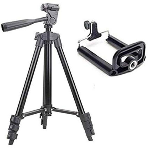 [TẶNG REMMOTE] Chân máy ảnh Tripod 3120 tặng Giá kẹp điện thoại, REMOTE và Túi đựng